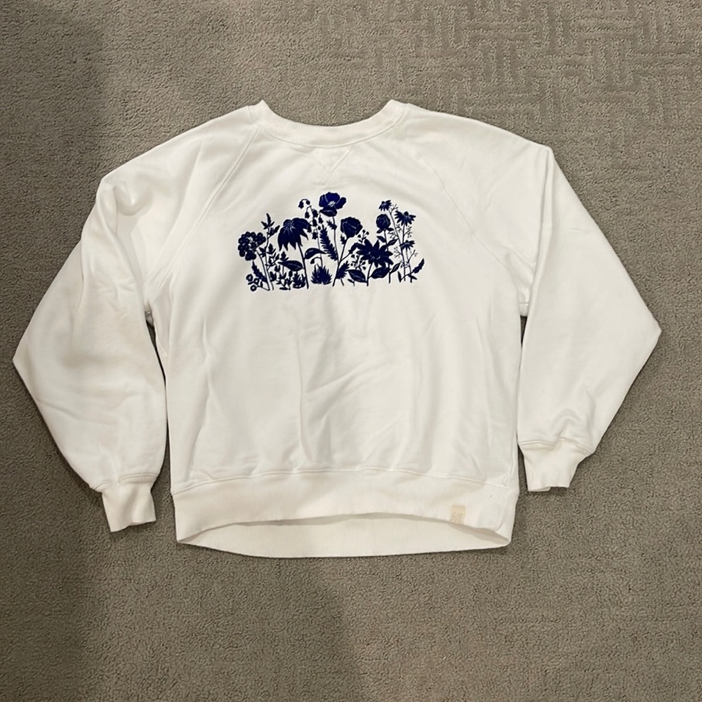 Floral Crewneck Sweatshirt